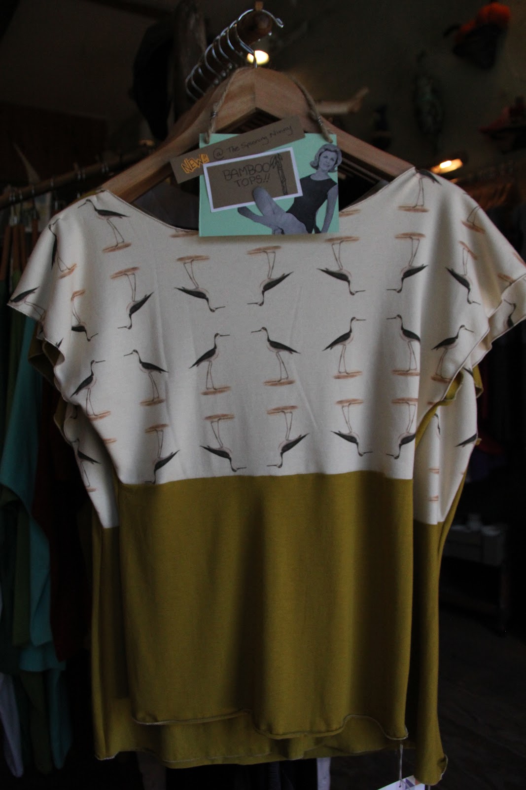 Dear Pony bamboo sand piper top